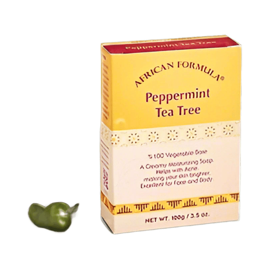 African Formula Peppermint Tea Tree Soap 3.5 oz