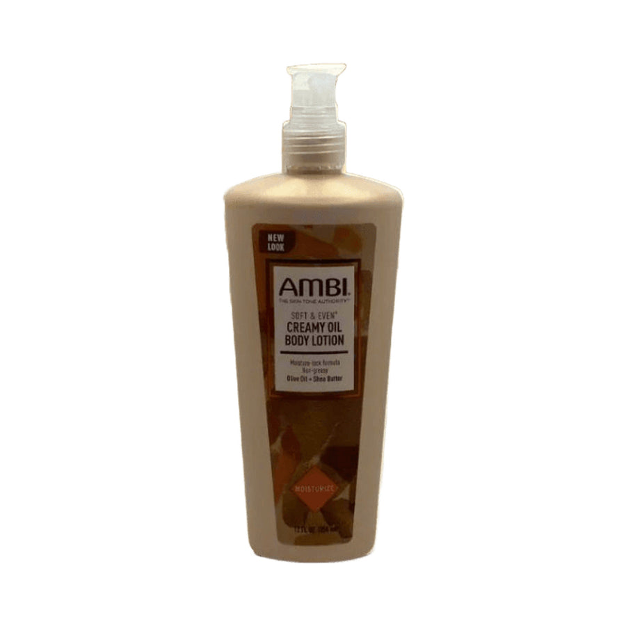 Ambi Skincare Soft & Even Creamy Oil Body Lotion 12floz