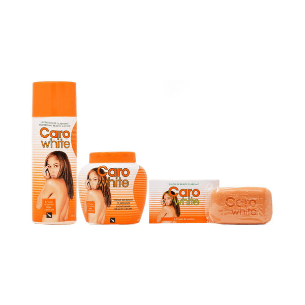 Caro White Set-3 (Lotion + Cream + Soap) Moisturizing