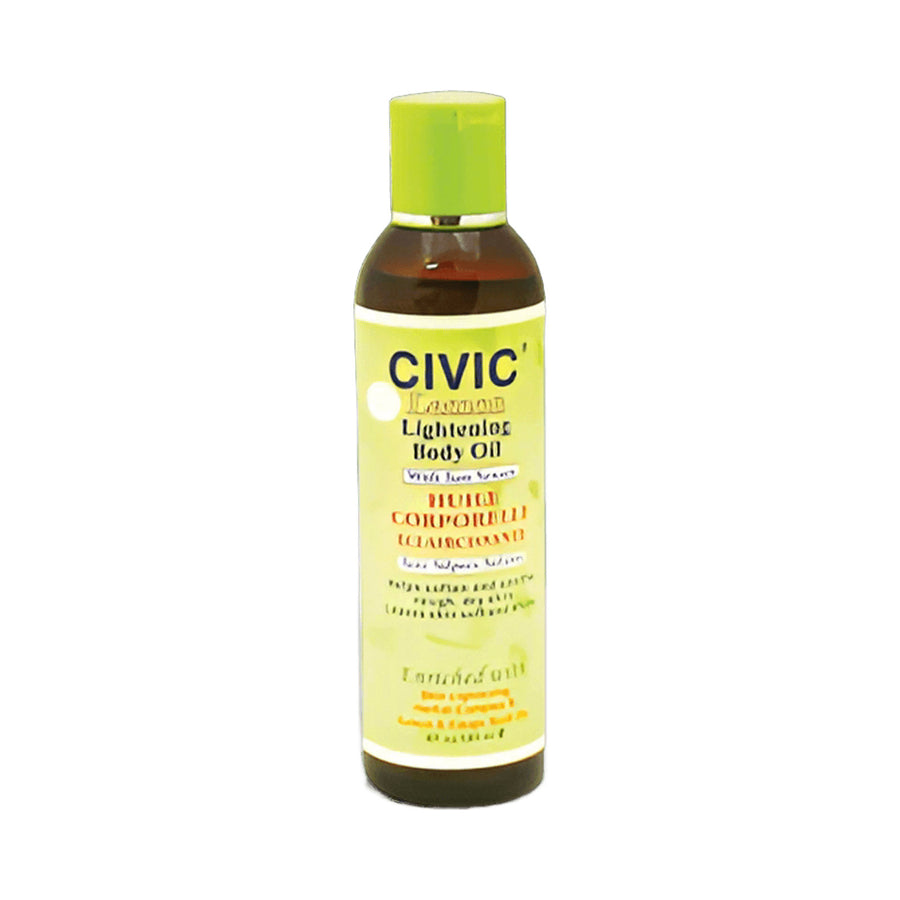 Civic Lemon Toning Body Oil with Sunscreen 6 oz