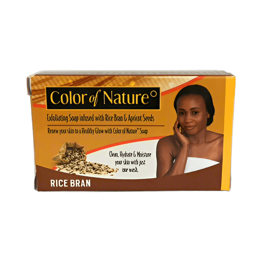 Color of Nature Exfoliating Rice Bran Soap 7 oz / 200 g