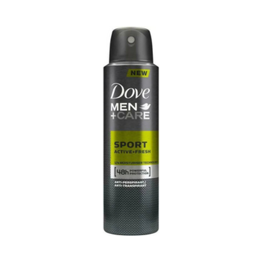 Dove Men + Care Sport Active Fresh Antiperspirant Deodorant Spray 150ml | 5oz