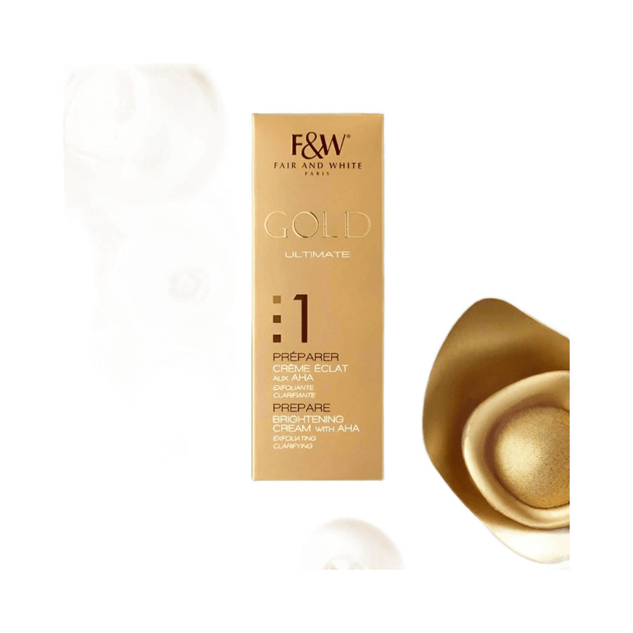 Fair & White Gold #1 AHA Cream 2.54 oz
