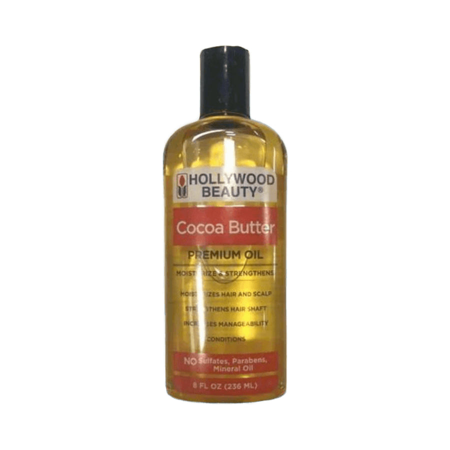 Hollywood Beauty Cocoa Butter Oil Moisturize 8oz