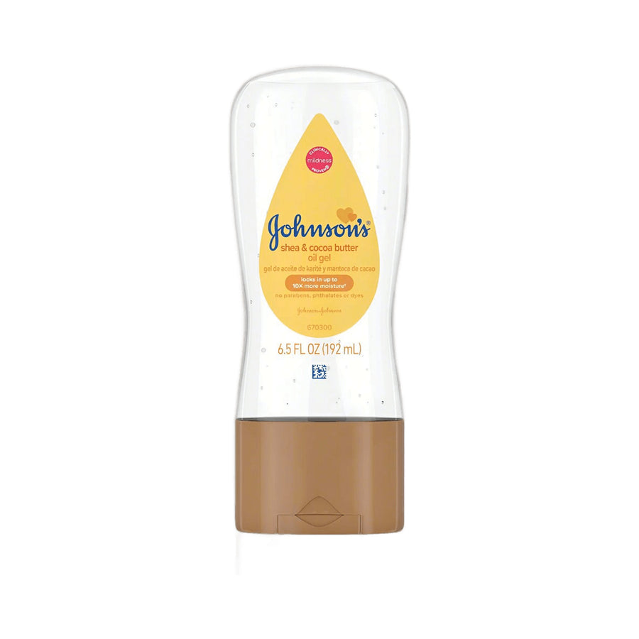 Johnson's Baby oil Gel Shea & Cocoa Butter 6.5 oz #02065