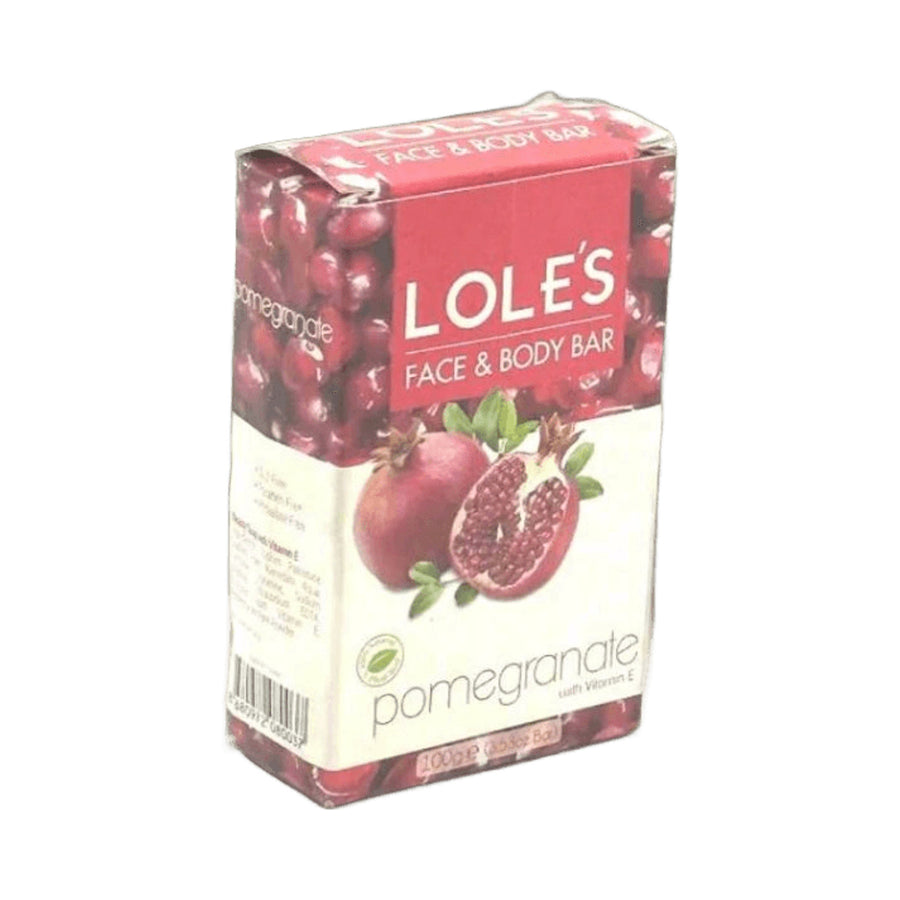 Lole's Face & Body Soap Pomegranate 100g/3.5 oz