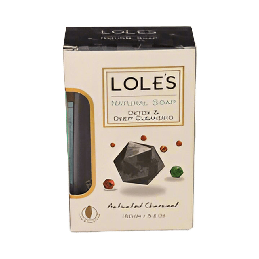 Lole's Natural Soap Activated Charcoal 150 gm
