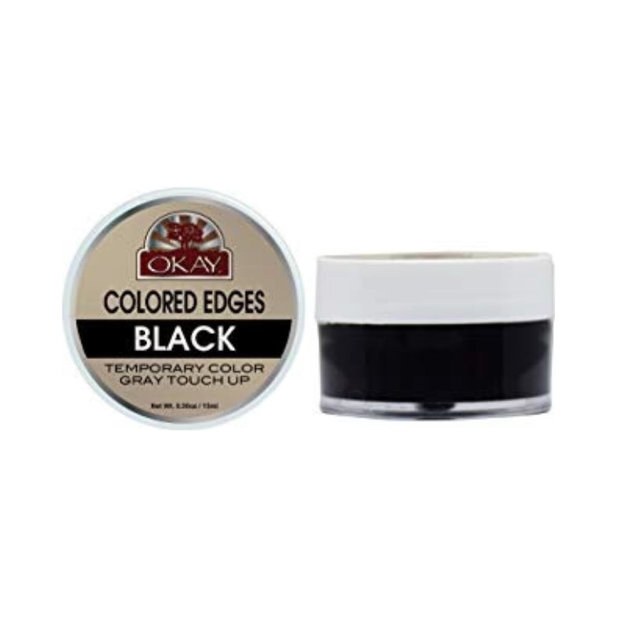 Okay Colored Edges Black .5oz