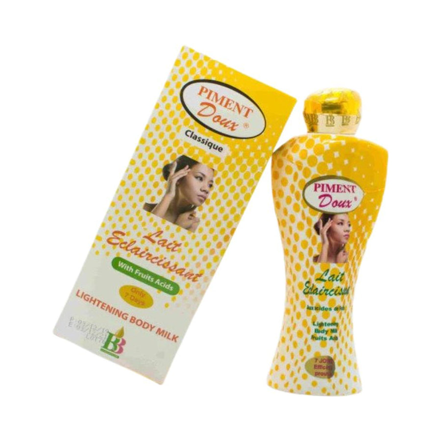 PIMENT DOUX Classique Lait Eclaircissant Aux Acides de Fruits 250ml