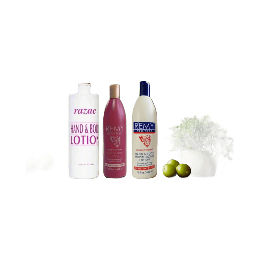 Razac & Remy Hand & Body Lotion Combo Set 48 oz