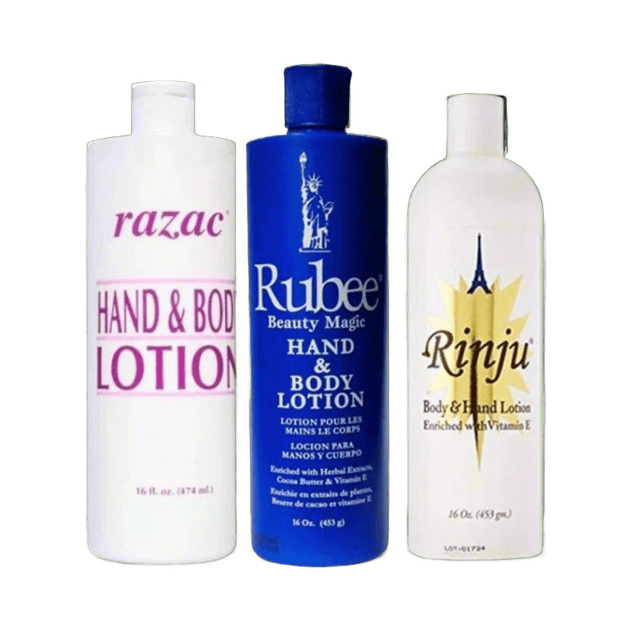 Razac, Rubee & Rinju Intensive Therapy Lotion Combo Set 48oz