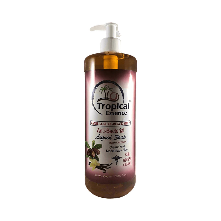 Tropical Essence Vanilla Shea Black Anti Bacterial Liguid Soap 1000ml