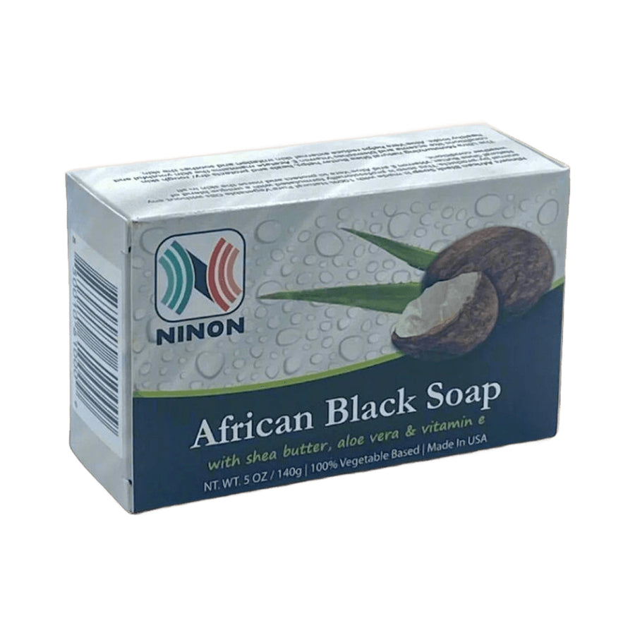 African Black Soap with Shea Butter 5oz / 140g