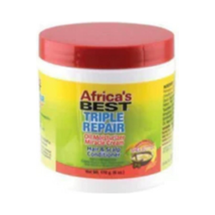 Africa's Best Triple Repair Oil Moisturizer Miracle Cream 6 oz