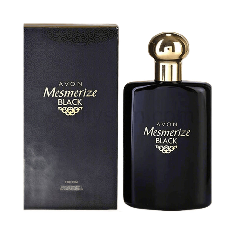 Avon Mesmerize Black Eau de Toilette Cologne Spray 3.4oz