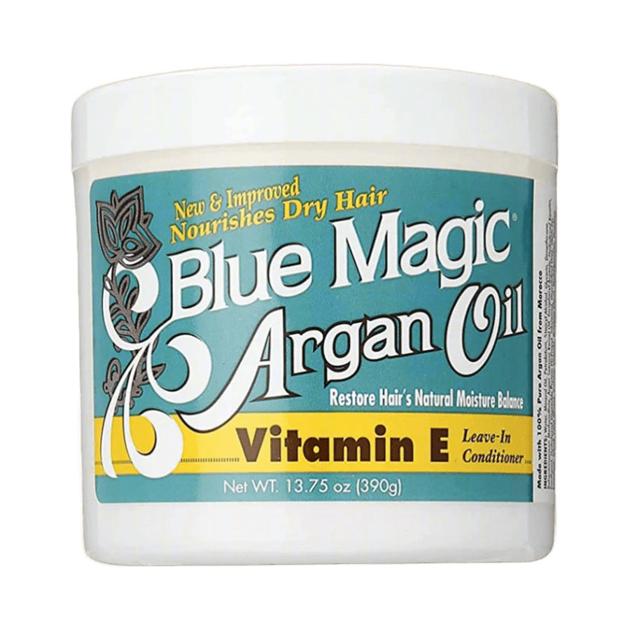 Blue Magic Argan Oil Vitamin E Leave In Conditioner 13.75oz / 190g