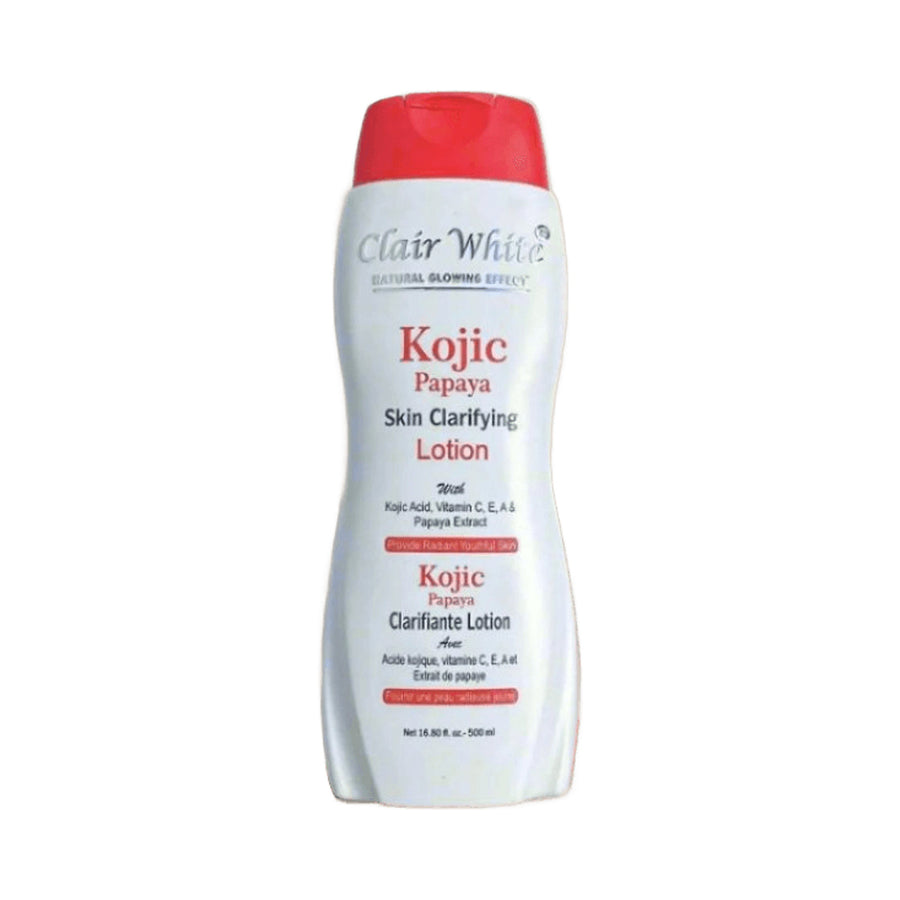 Clair White Kojic Papaya Skin Clarifying Lotion 500ml | 16.8oz