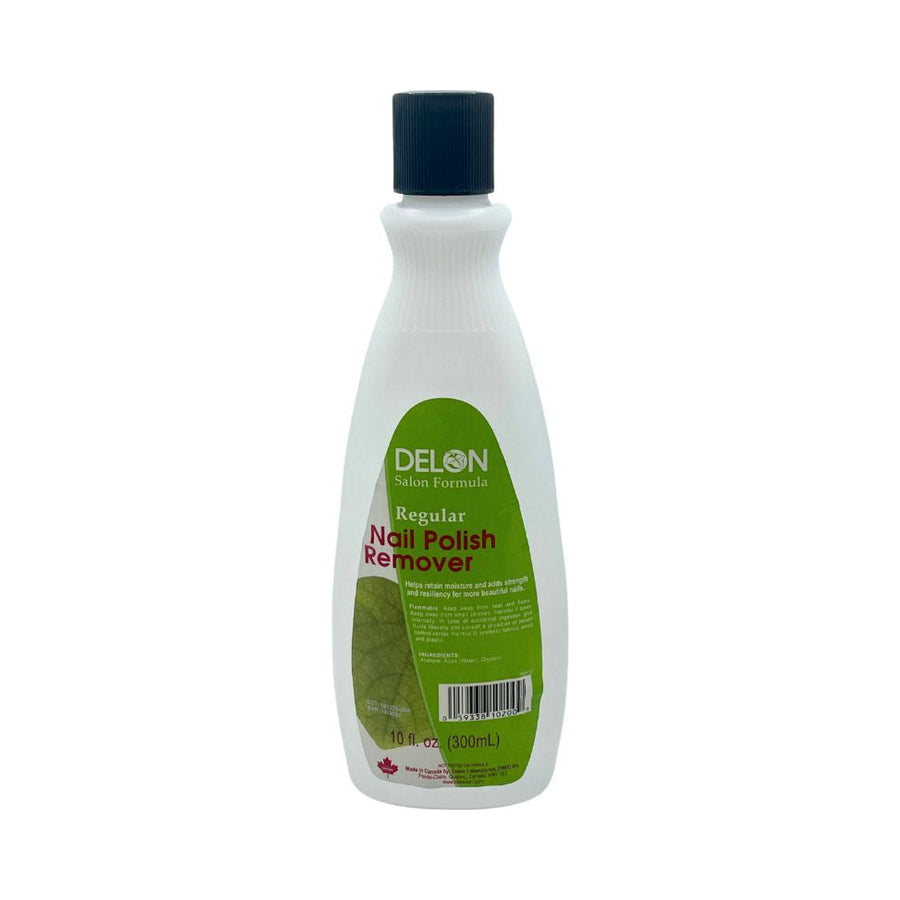 Delon Nail Polish Remover, Regular, Proffesional Salon Formula 10oz