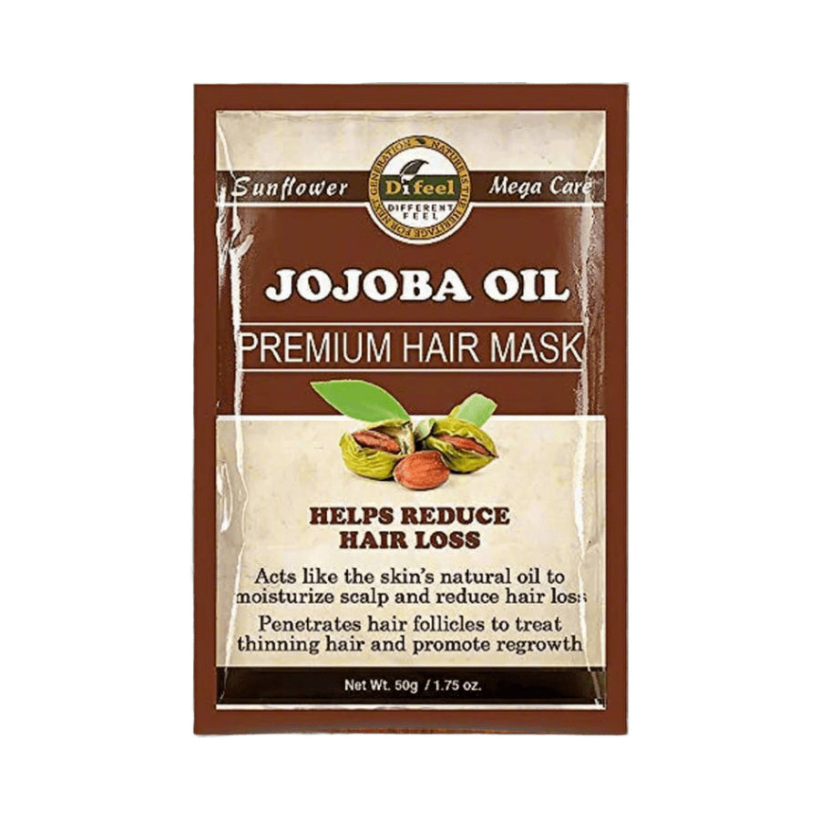 Difeel Sunflower Premium Hair Mask Jojoba Oil 1.75 Oz