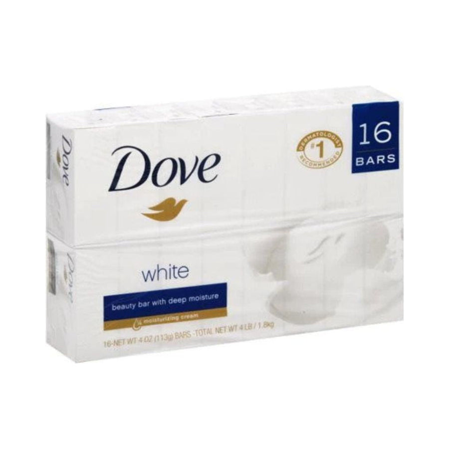 Dove Beauty Bar, White 4 oz, 16 Bar