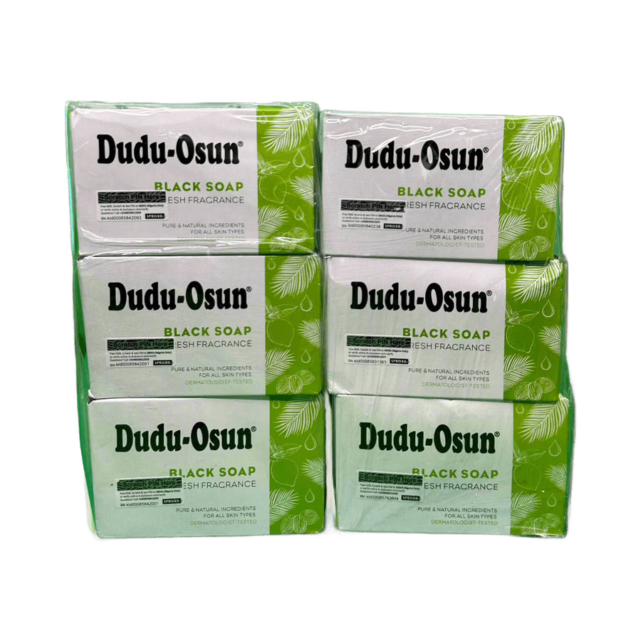 Dudu Osun African Black Soap- Pack of 12