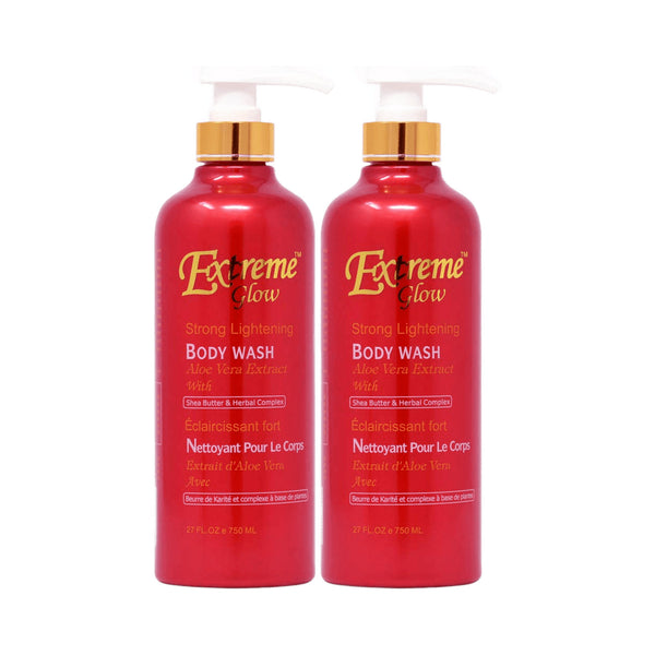 Extreme Glow Strong Toning Body Wash 27oz (Pack of 2)