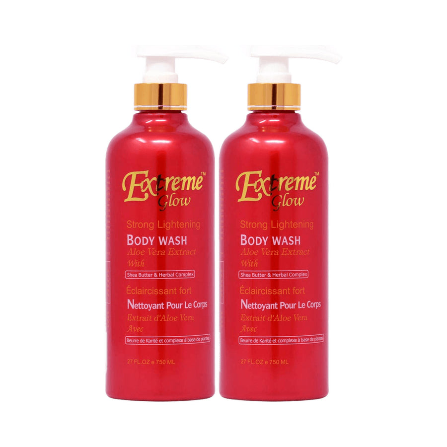 Extreme Glow Strong Toning Body Wash 27oz (Pack of 2)