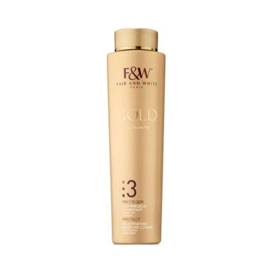 Fair & White 3 Gold Rejuvenating Moisture Lotion 17.6 oz