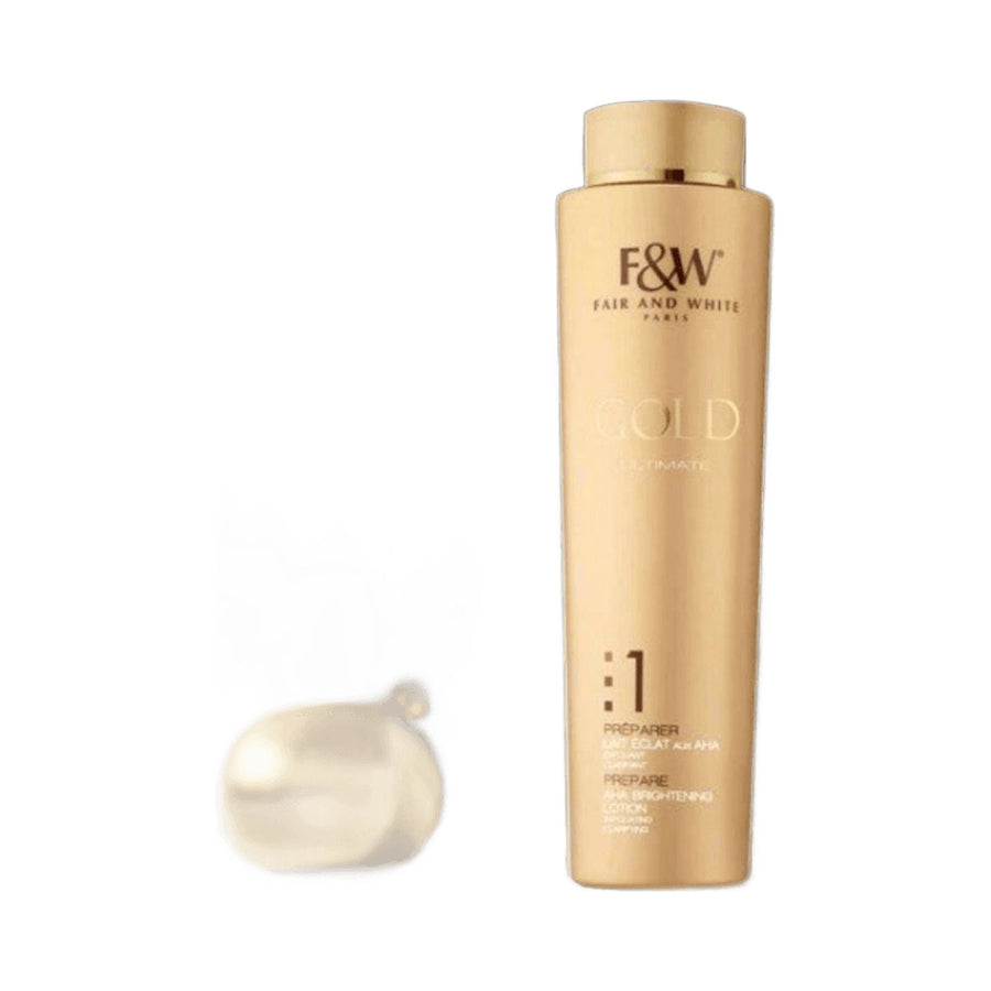 Fair & White Gold #1 AHA  Lotion 11.8 oz/350 ml