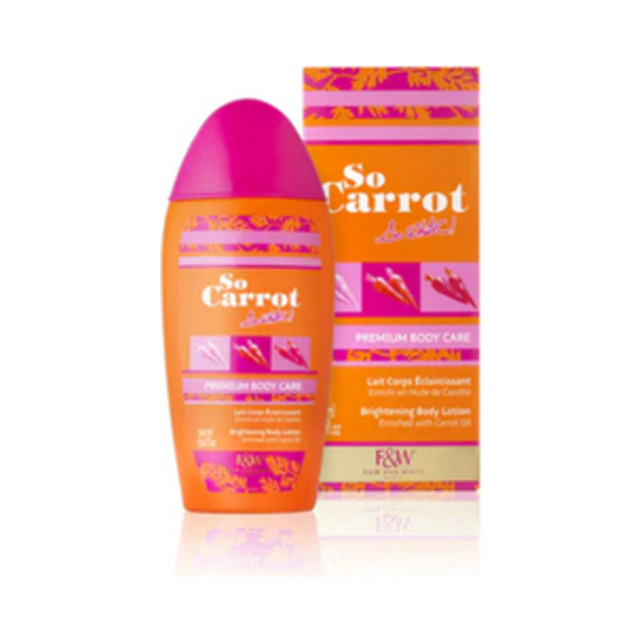 Fair & White So Carrot So White  Body Lotion 17.6 oz
