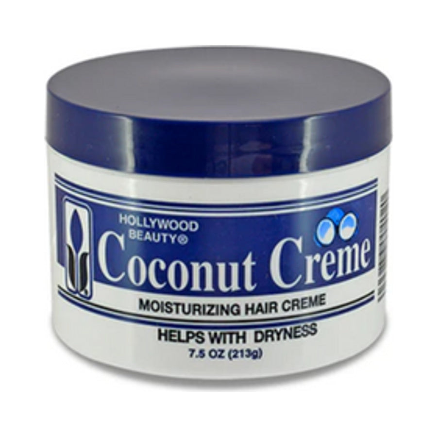 Hollywood Beauty Moisturizing Coconut Hair Creme 7.5 oz