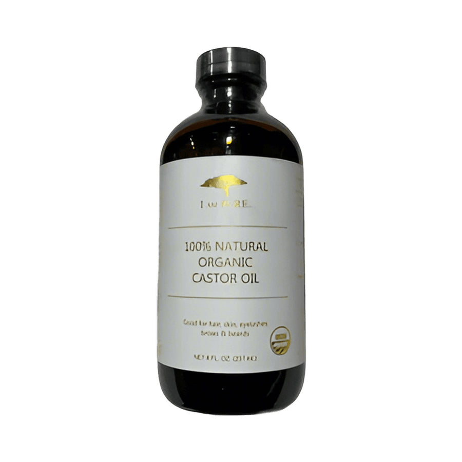 I AM PURE 100% NATURAL ORGANIC CASTOR OIL 8oz
