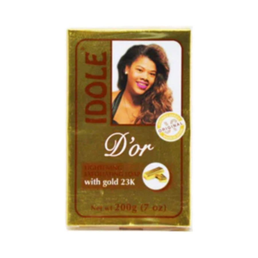 IDOLE D'or Exfoliating Soap with Gold 23K 200g/7oz