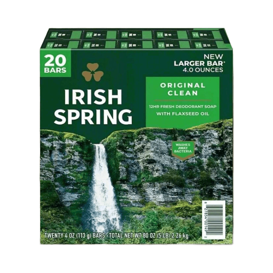 Irish Spring Soap Original 20pk 3.75 oz