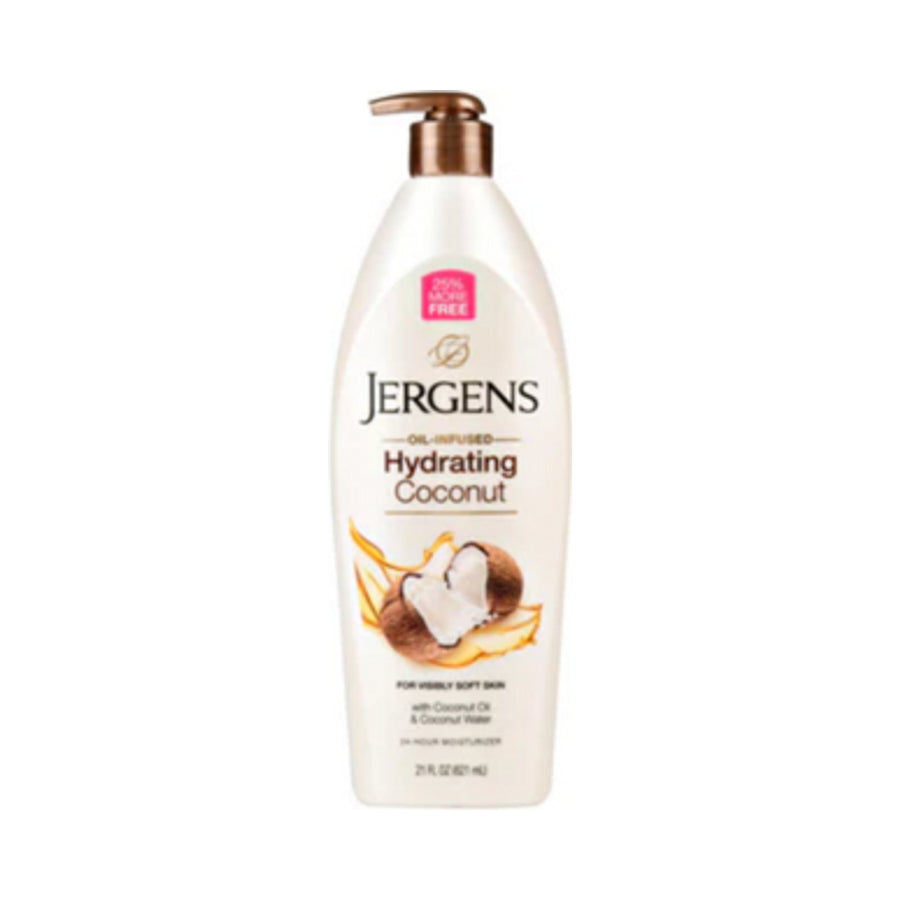 Jergens Hydrating Coconut 24 Hour Moisturizer 21 Oz \ 621ml