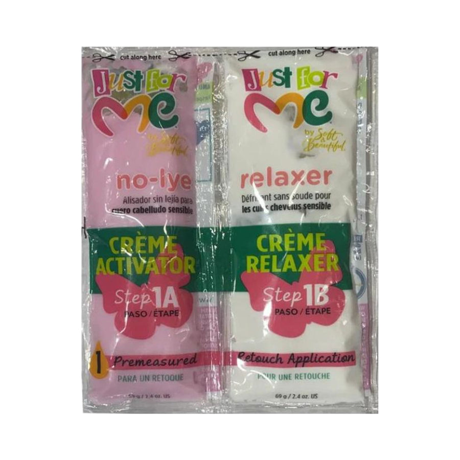 Just For Me No Lye Creme Activator & Creme Relaxer 138g