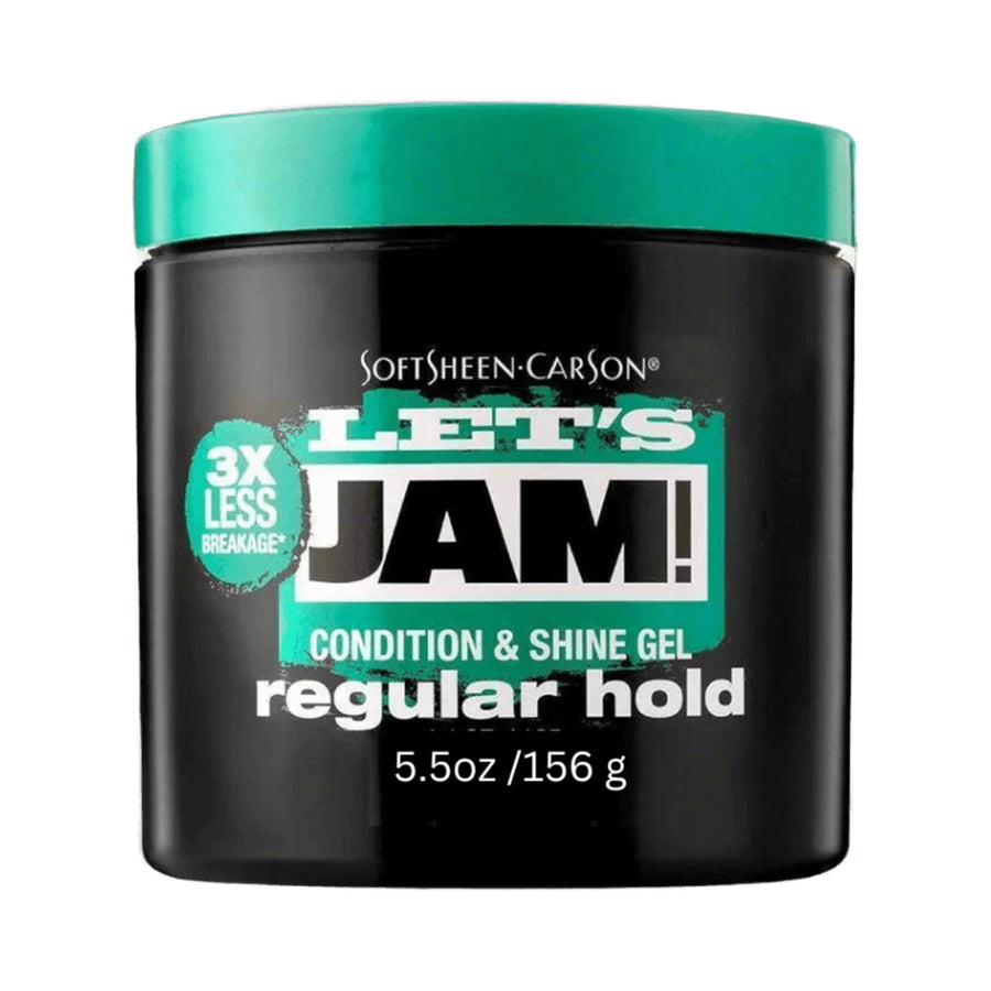 Lets Jam Shining & Conditioning Gel Regular Hold 5.5 oz jar