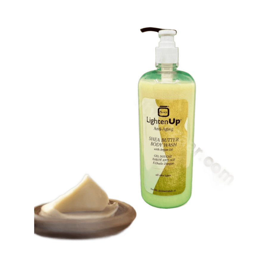 LightenUp Gold Shea Butter with Argan Oil Bodywash 1 Lt
