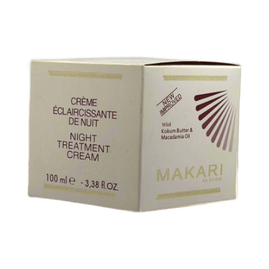 Makari Night Radiance Face Cream w/ Kokum Butter & Macadamia Oil 3.35oz/100 ml