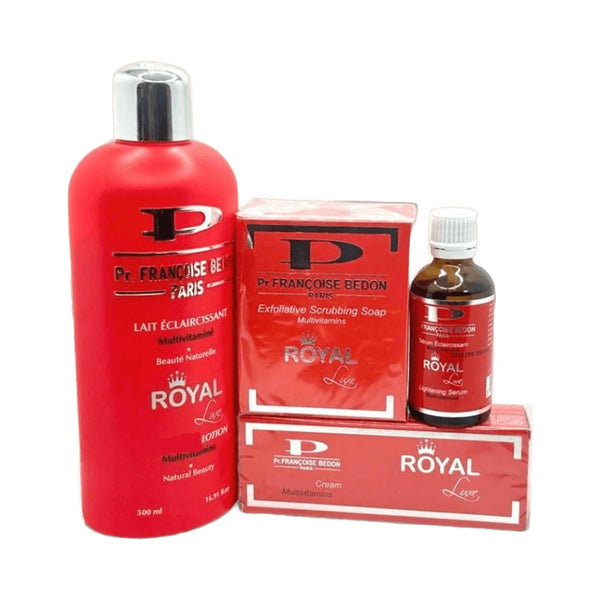 Pr. Francoise Bedon Royal  Kit Lotion,Serum,Cream&Soap