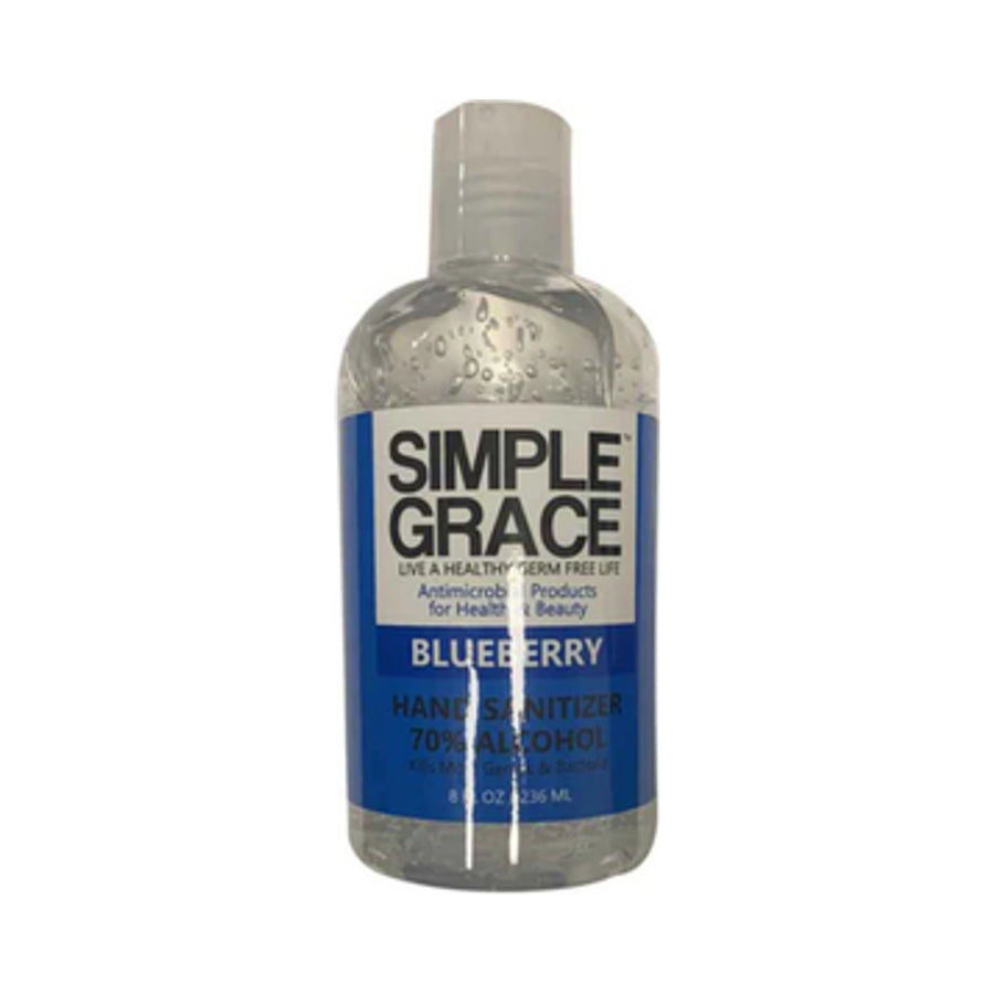 Simple Grace Blueberry Hand Sanitizer 8oz (Clarence)