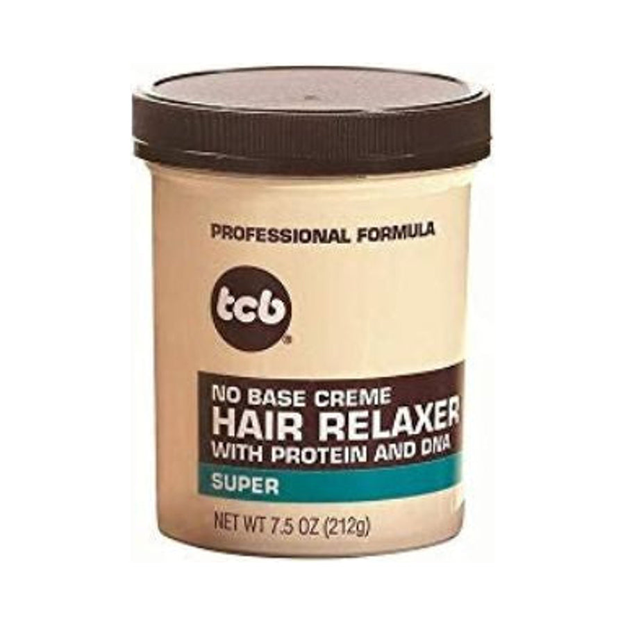 TCB No Base Hair Relaxer Creme Super 7.5 oz
