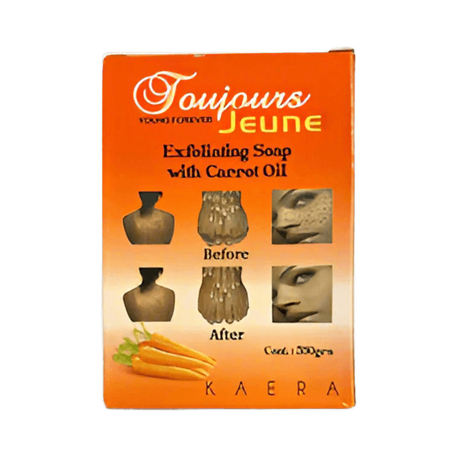 Toujours JEUNE Exfoliating Soap With Carrot Oil 350g