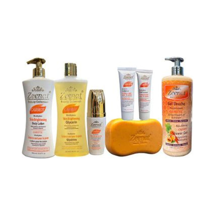 Zeenat Carrot 7 pcs Advanced Skin Set