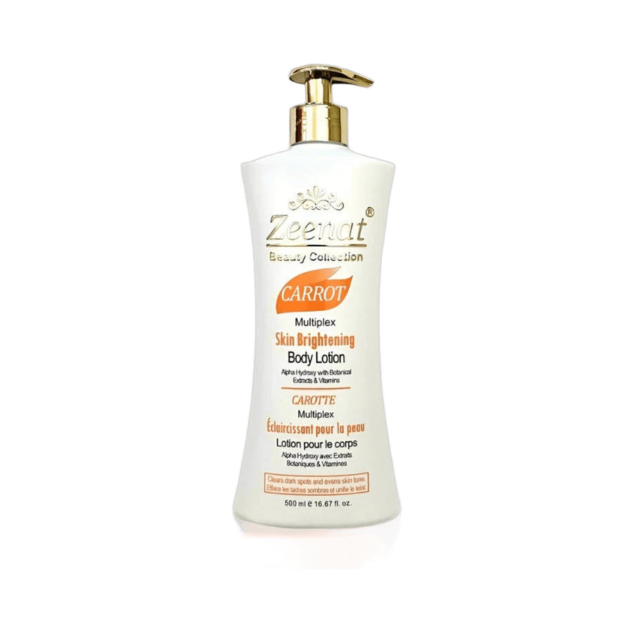 Zeenat Carrot Multiplex Skin Brightening Lotion 500 ml/17 oz